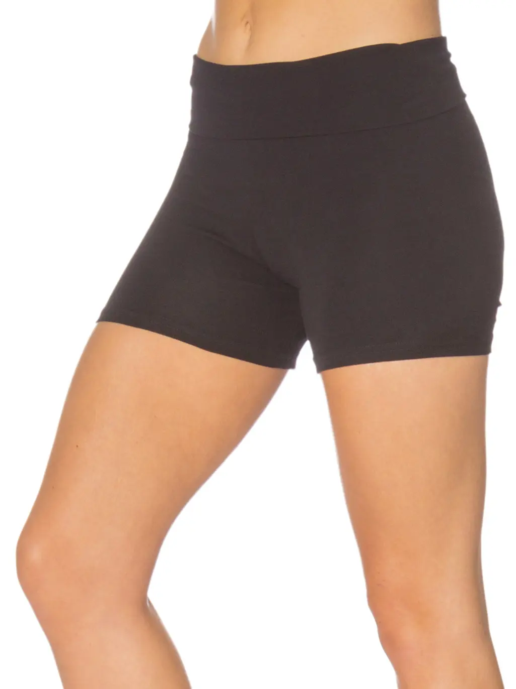 PA3007-900 Hot pants, flip-over band, cotton