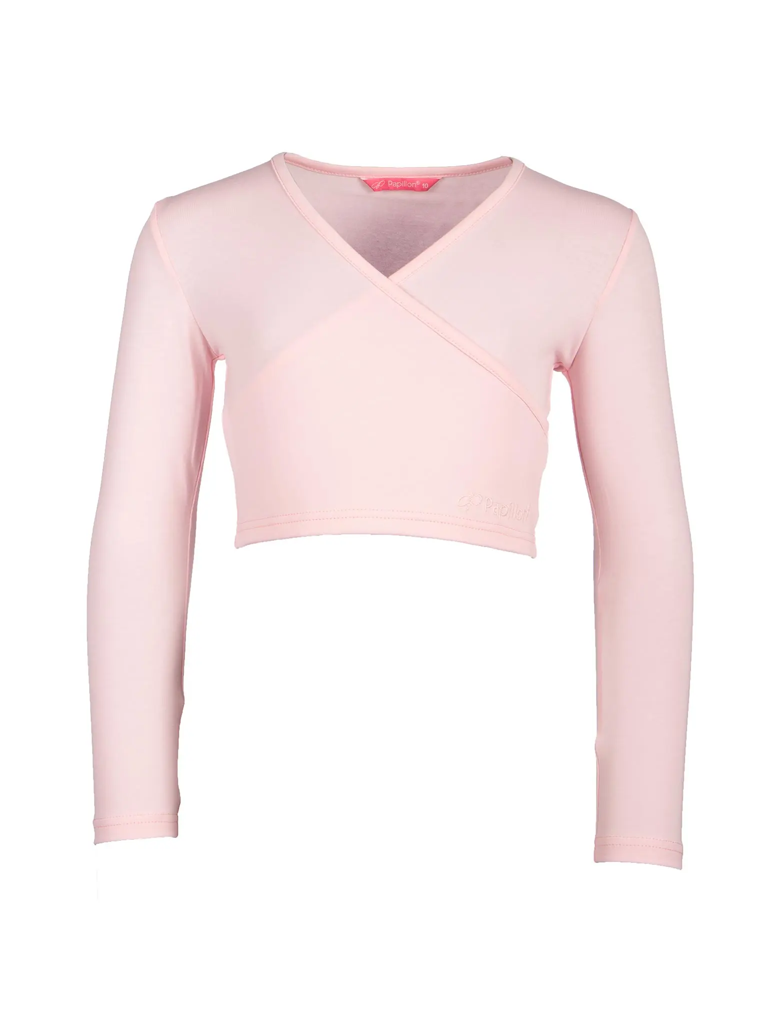 PK2055-500 Cross-over top, long sleeves, cotton