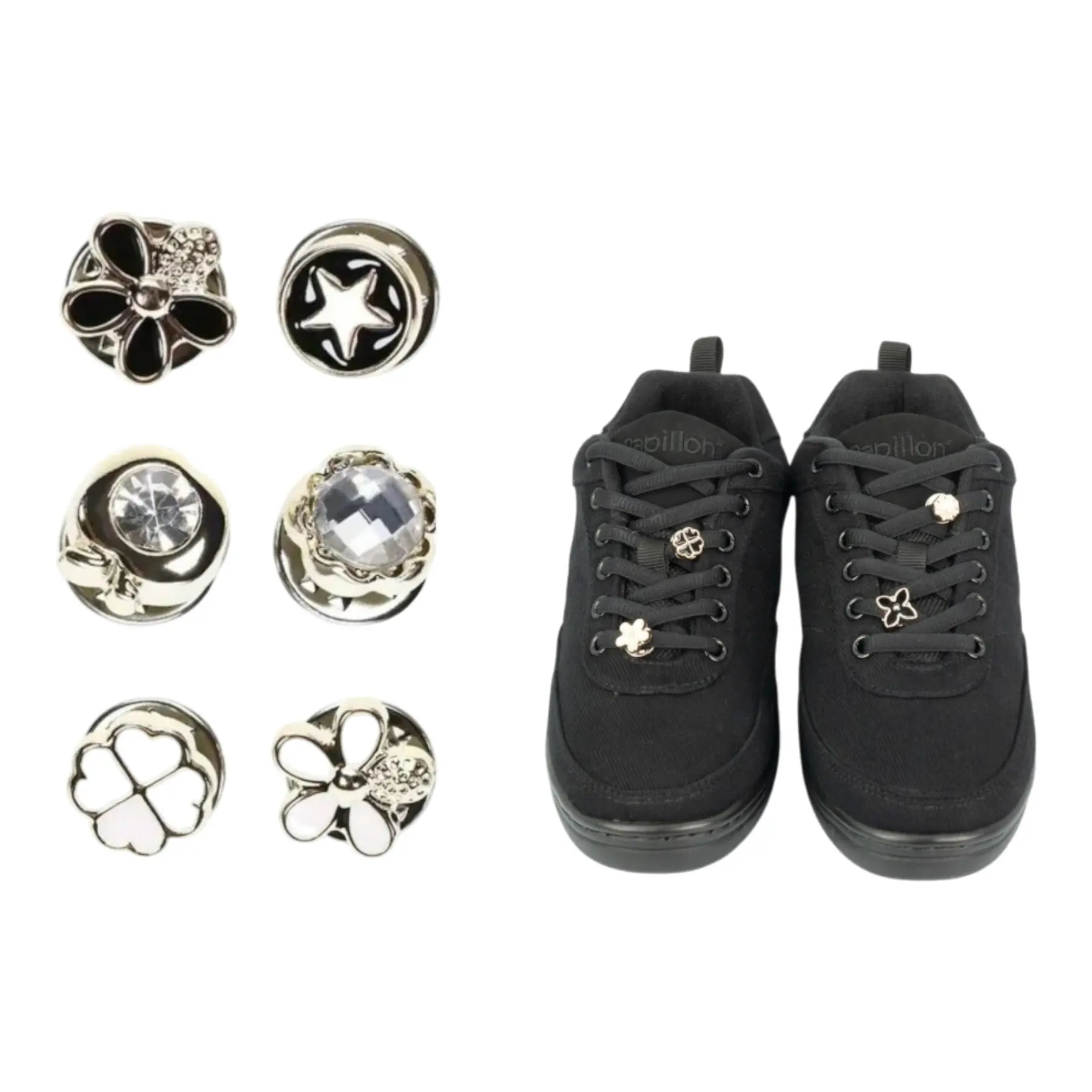 PK1720-010 Sneaker Charm pins, metal