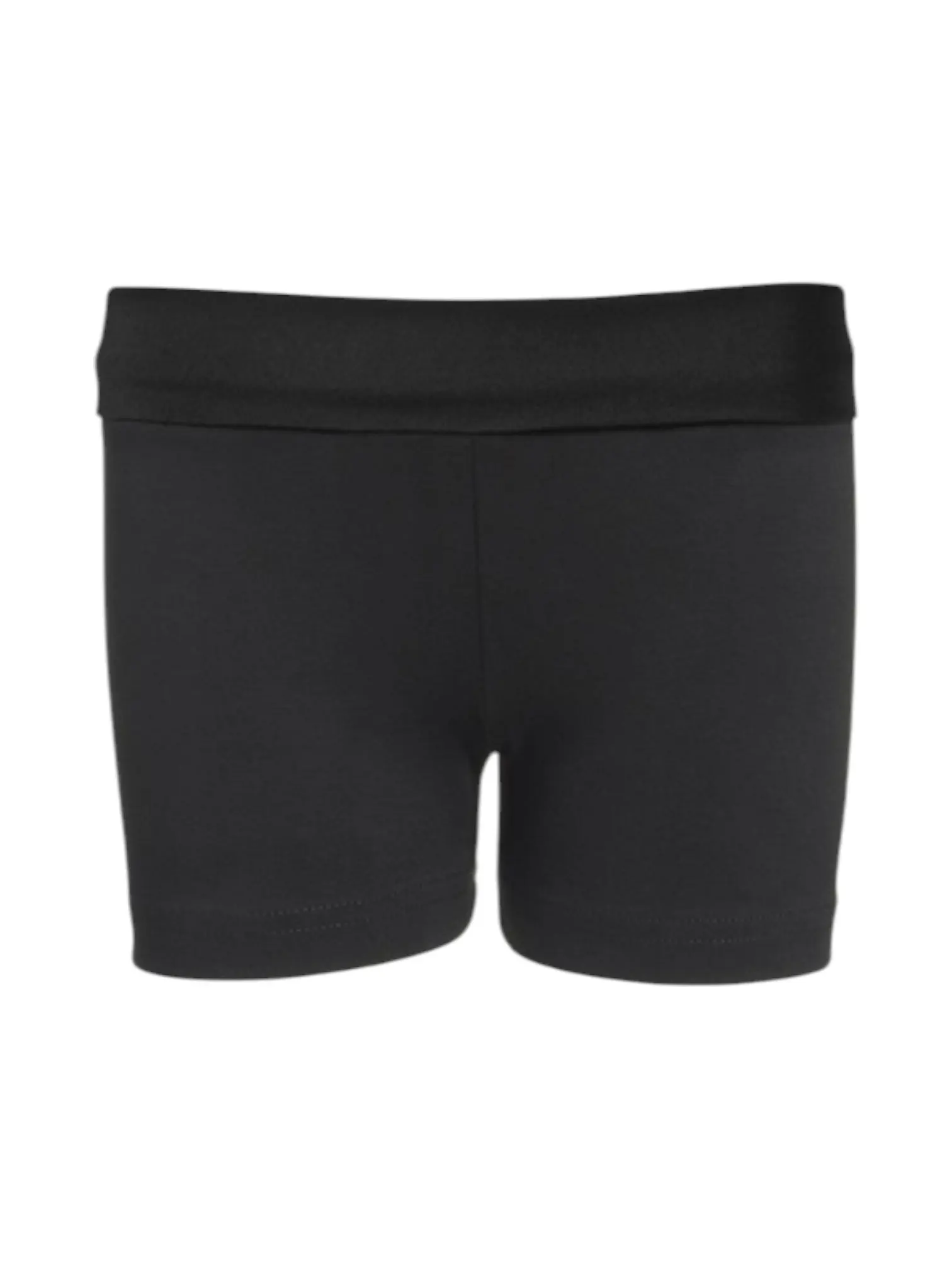 PK3008-900 Korte Supplex Dansbroek voor Kinderen met een omslagband