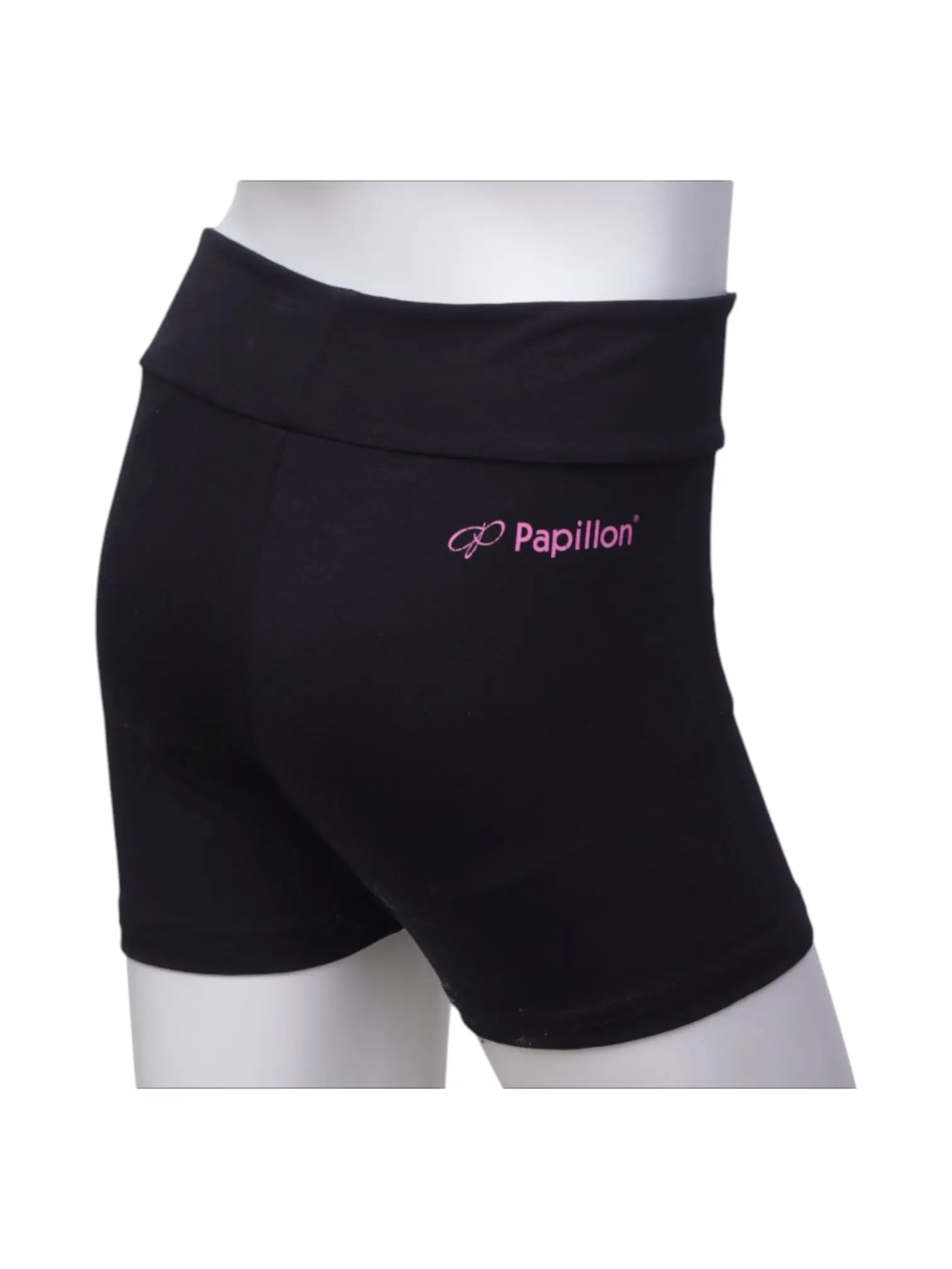 24PK3007-900 Papillon korte broek met Omslagband, cotton "DANCE"