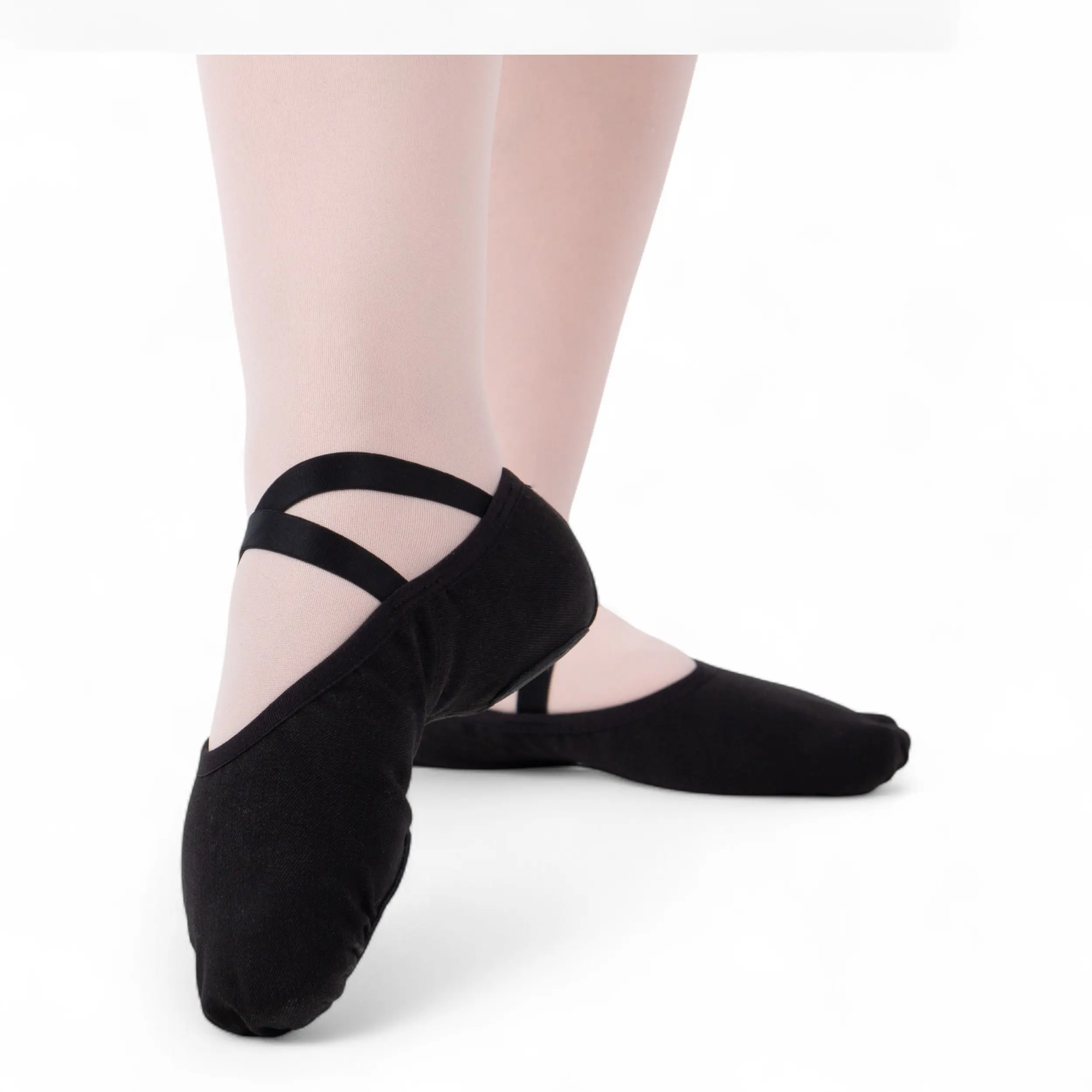 PA1014-900 Stretch ballet shoe, canvas, split sole